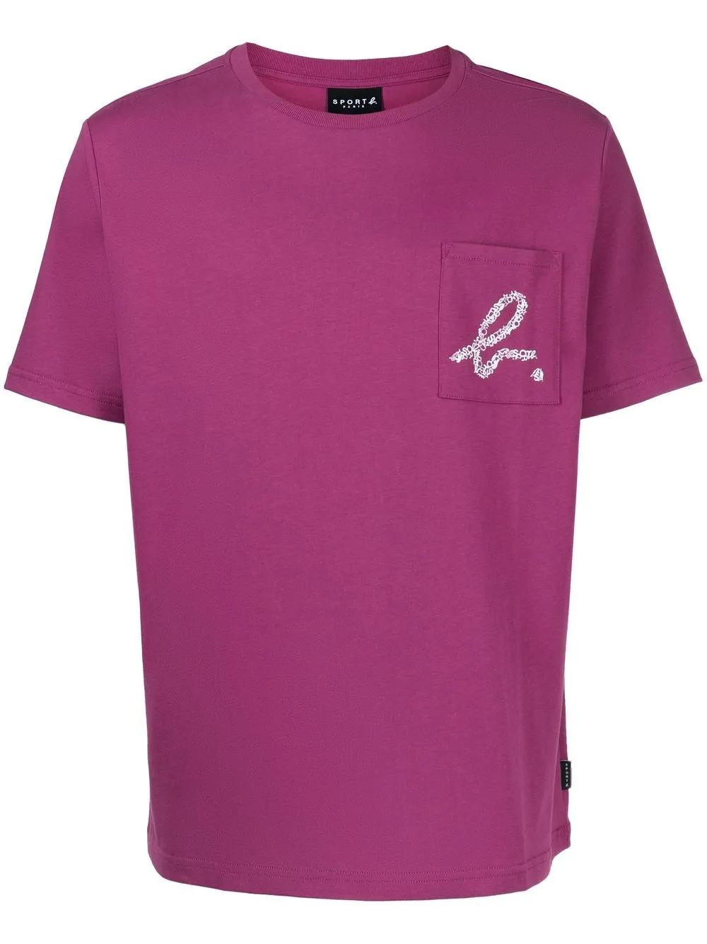 

SPORT b. by agnès b. playera con logo estampado - Morado