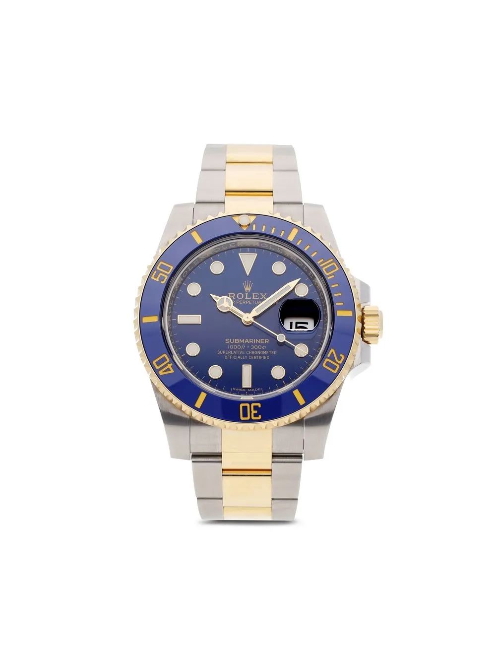 

Rolex reloj Submariner Date de 40mm 2020 pre-owned - Azul