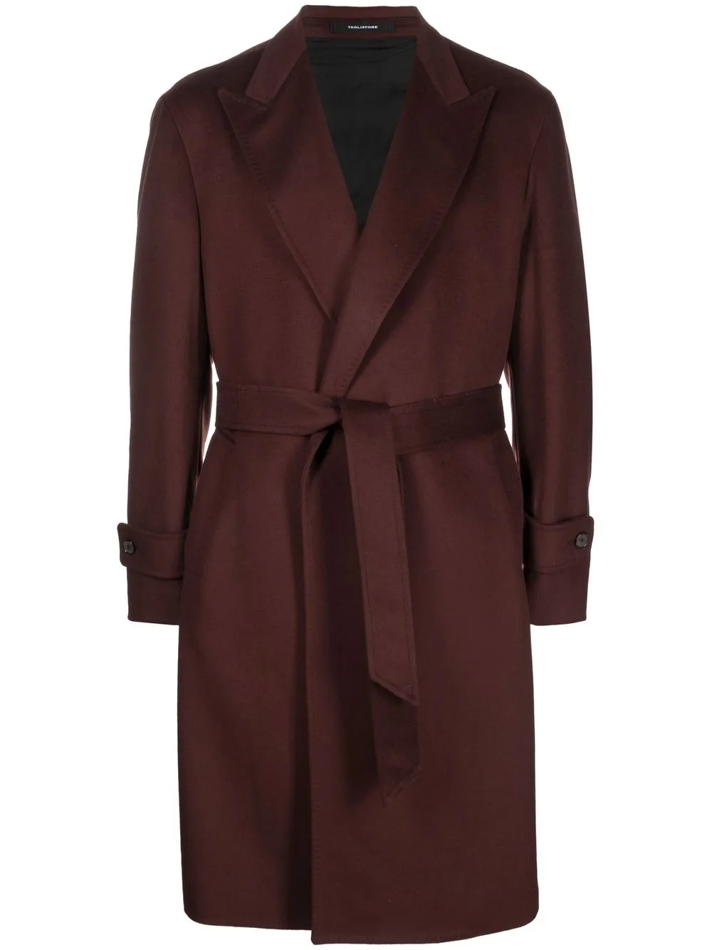 

Tagliatore Carica wool wrap coat - Red