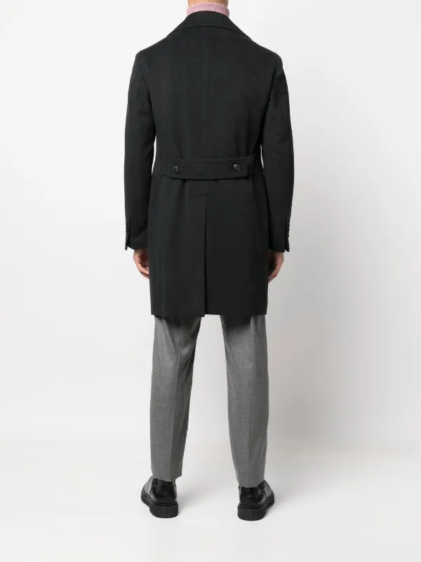 【関税込み】TAGLIATORE Coats Tagliatore Coat In Black | ModeSens