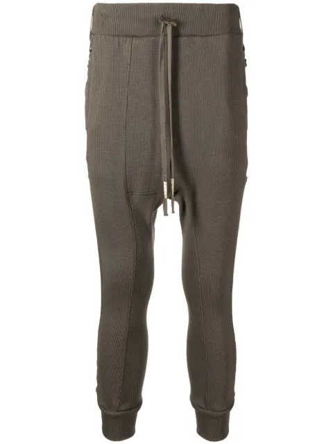 Boris Bidjan Saberi drawstring-fastening waistband trousers
