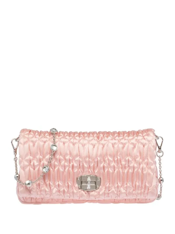 Miu Miu Women's Pink Shoulder Bags