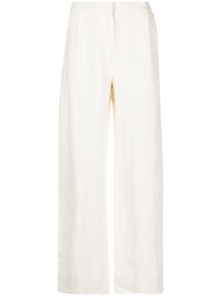 St. Agni high-waisted Wide Trousers - Farfetch