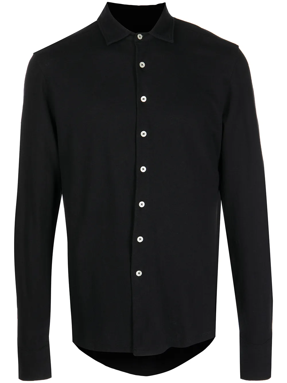 Frescobol Carioca Marcio long sleeve shirt | Black | Image 1