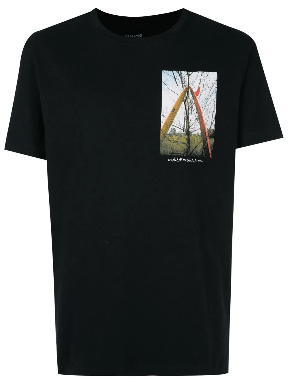 Osklen Camiseta com estampa gráfica | Preto | Image 1