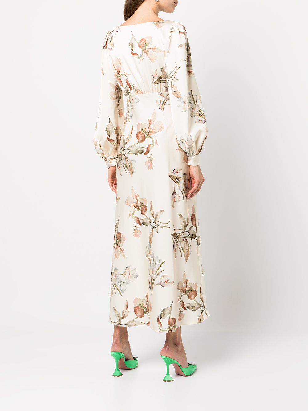 Sachin & Babi Amy floral-print Midi Dress - Farfetch