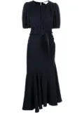 Sachin & Babi Camila belted-waist midi dress - Black
