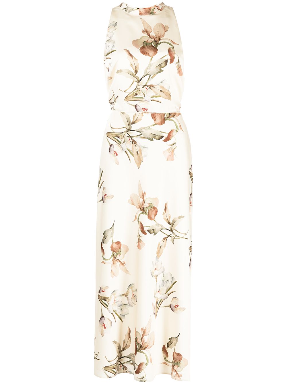 SACHIN & BABI LISANDRA FLORAL-PRINT MIDI DRESS