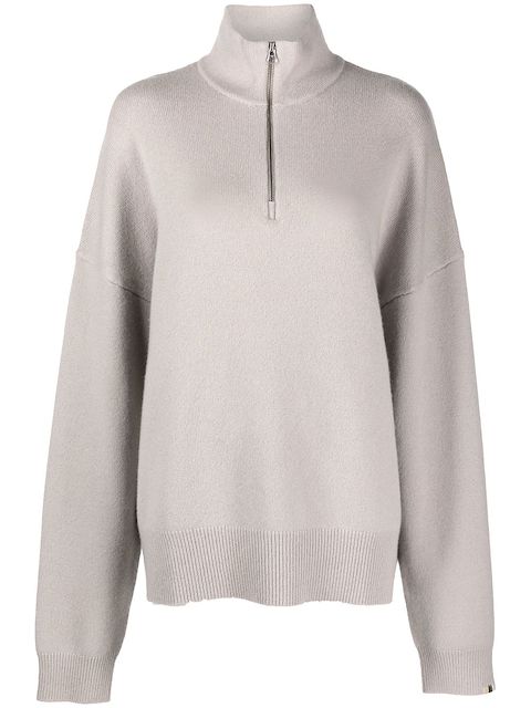 extreme cashmere No. 235 Hike ハーフジップセーター