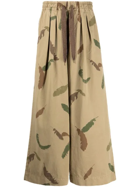 Kapital - Camo Rude Buggy Wide-Leg Trousers