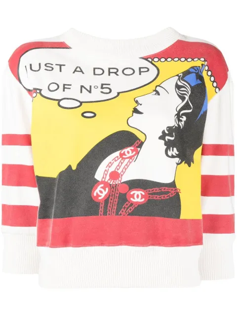 CHANEL 2001 Mademoiselle sweatshirt Women