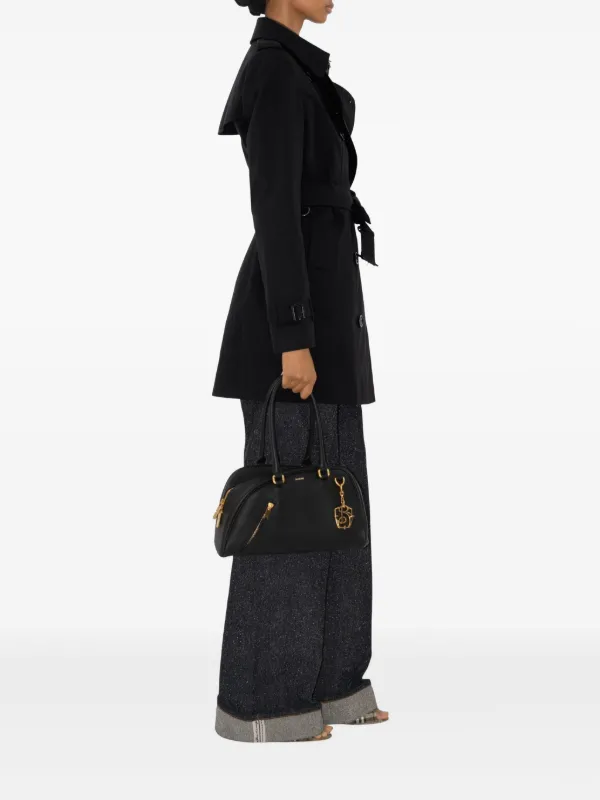 Burberry The Short Chelsea Heritage Trench Coat | Black | FARFETCH ZA