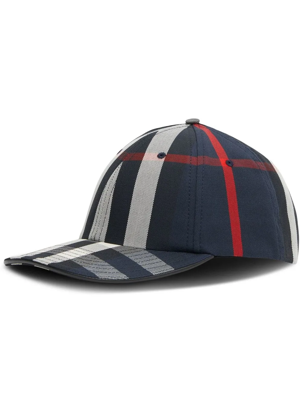 

Burberry gorra con motivo Vintage Check - Azul