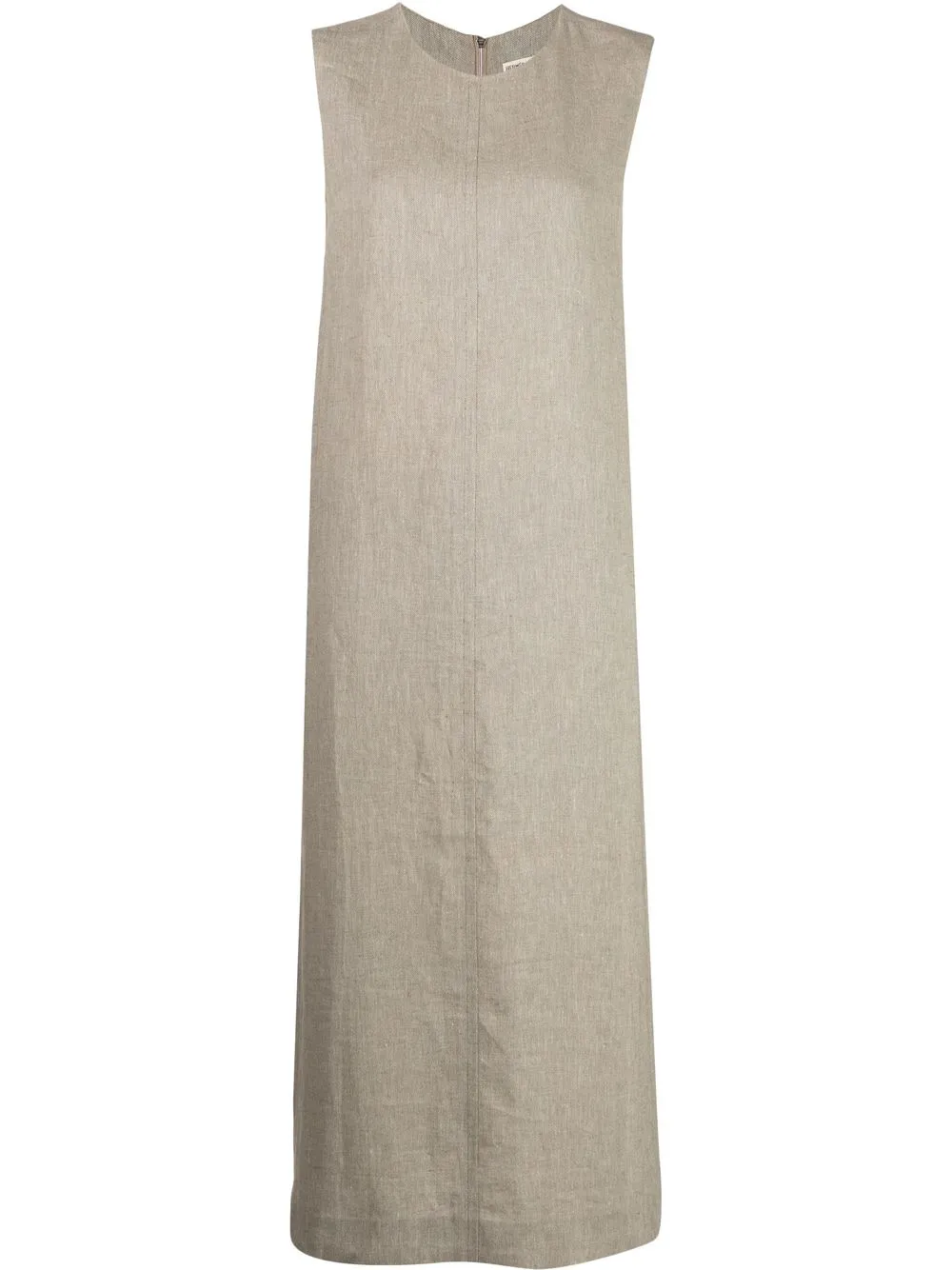 Hermès vestido sin mangas 1990-2000 - Marrón