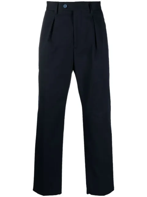 ETRO side-stripe straight-leg trousers