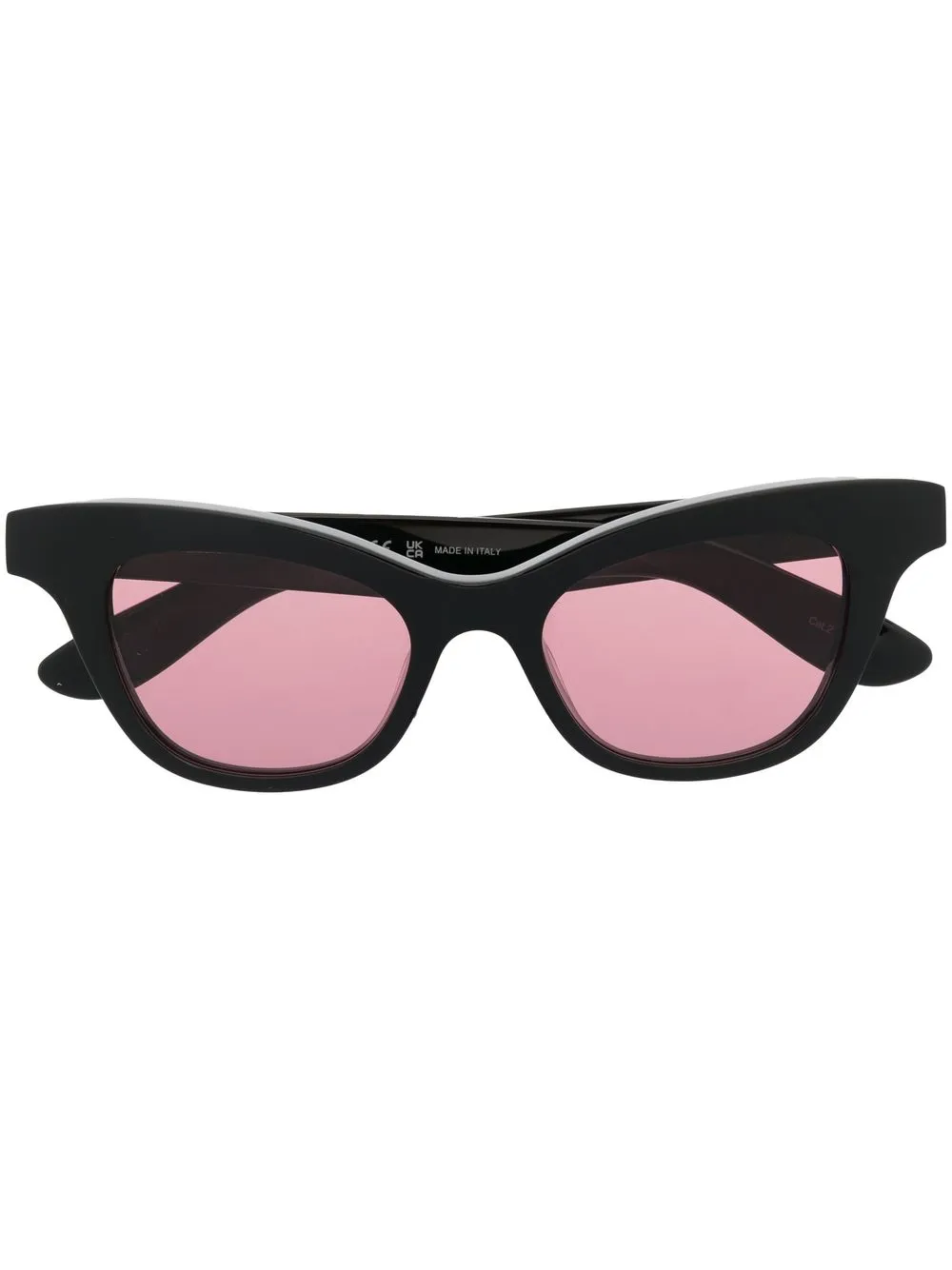 

Alexander McQueen Eyewear lentes de sol con armazón cat eye - Negro