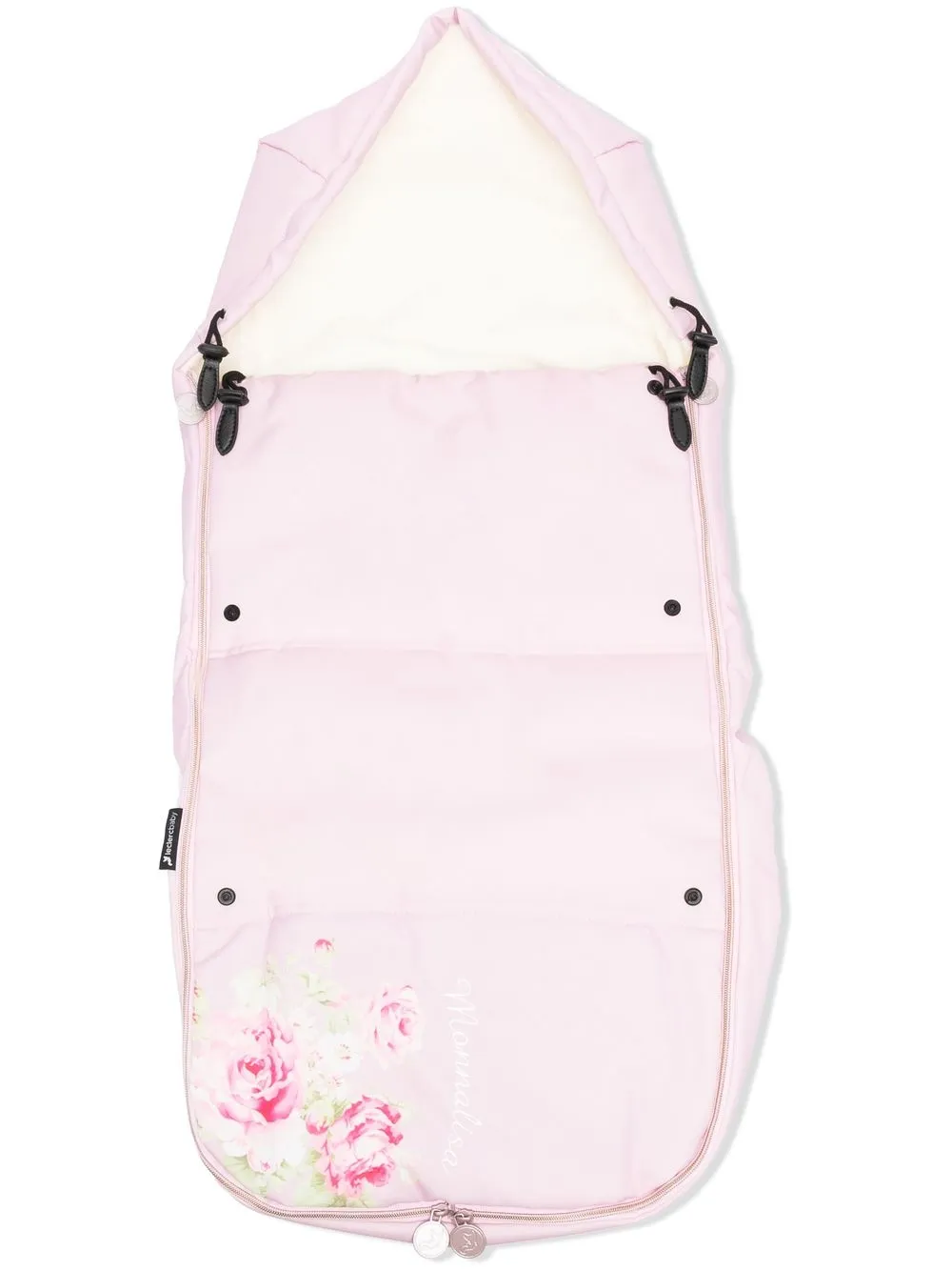 Monnalisa x Leclerc Baby nid d'ange à fleurs - Rose Top Merken Winkel