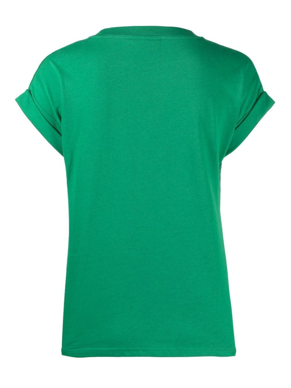 SPORT b. by agnès b. T-shirt met logoprint - Groen