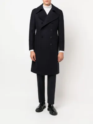 overcoat double breasted