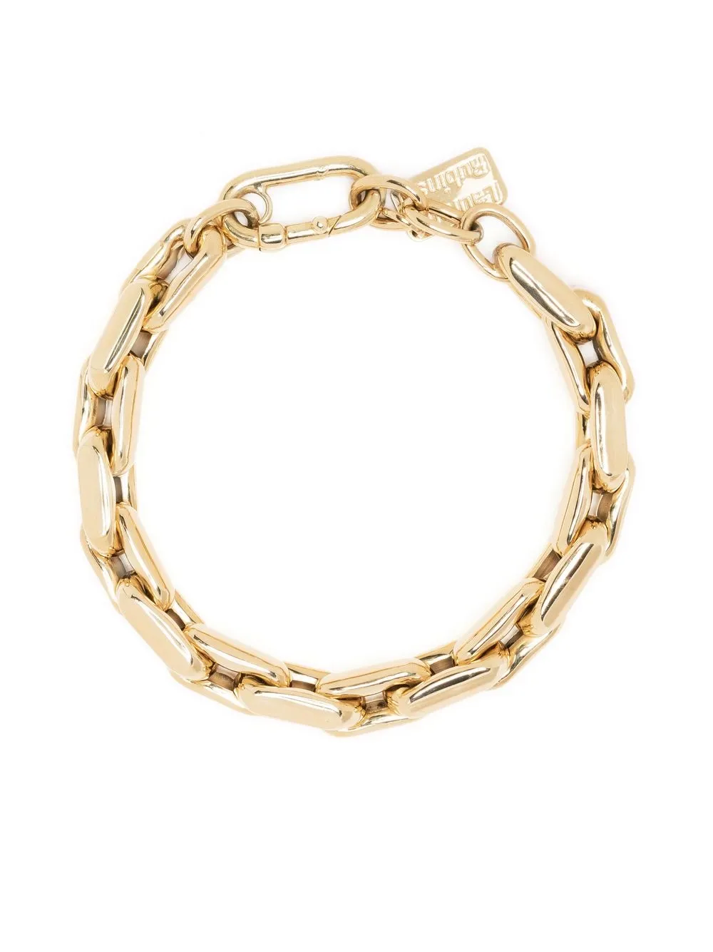 

Lauren Rubinski pulsera de cadena barbada en oro amarillo de 14kt - Dorado