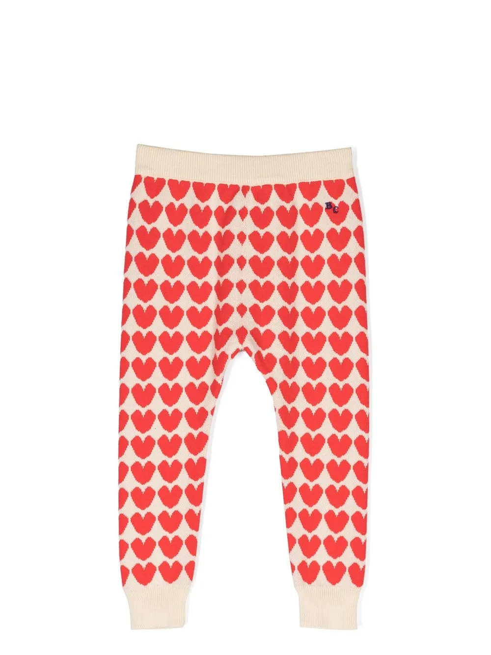 

Bobo Choses leggins con estampado de corazones - Neutro