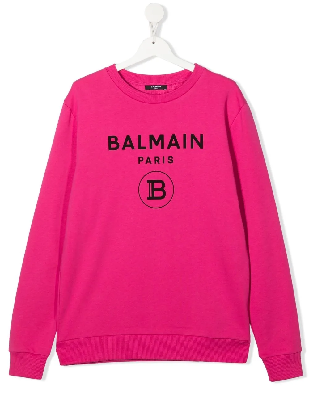 

Balmain Kids logo-print sweatshirt - Pink