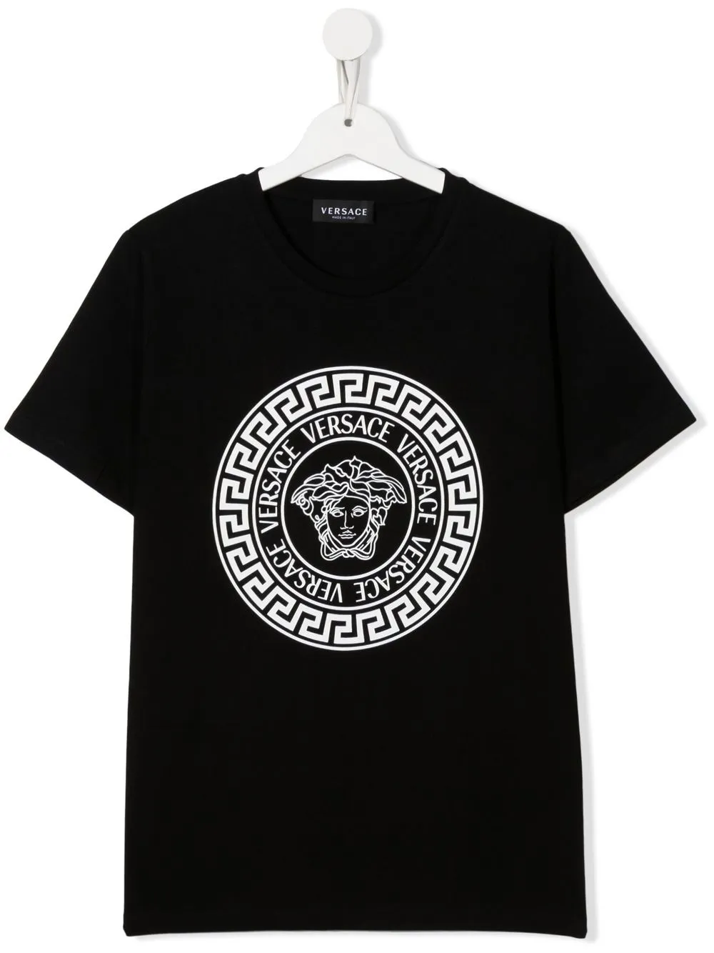 

Versace Kids playera con motivo Medusa - Negro