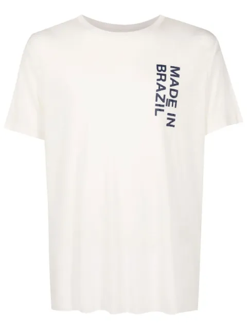 Osklen Camiseta com estampa Made In Brazil