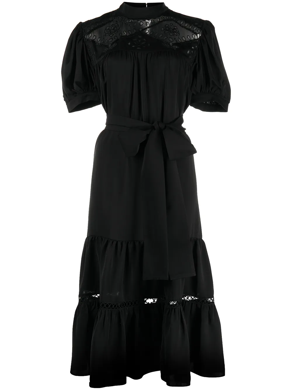 

Sachin & Babi vestido midi Annika - Negro