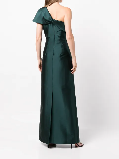 Sachin & Babi Ines crystal-embellished satin gown F221G13 - 3