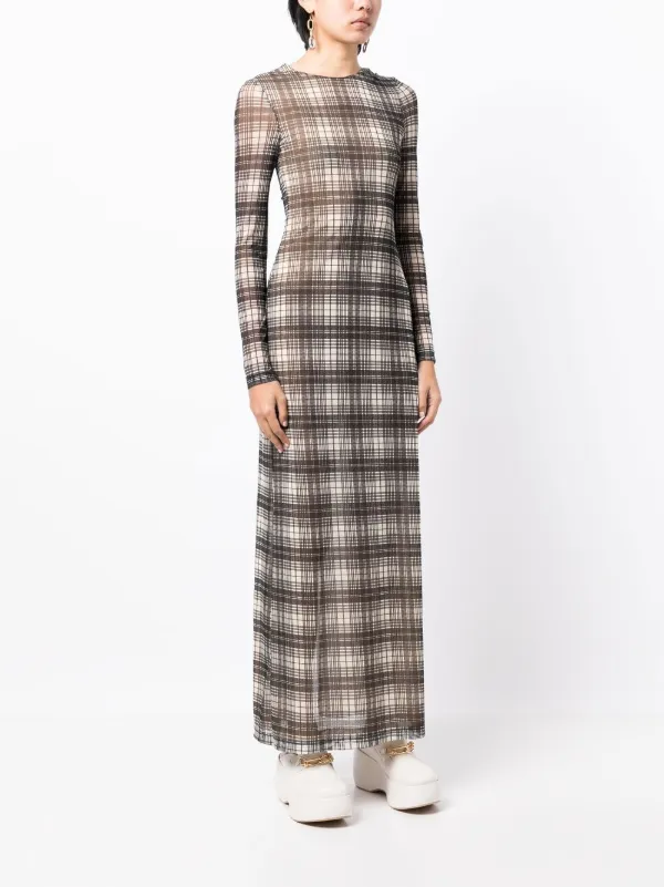 Maxi tartan dress hotsell