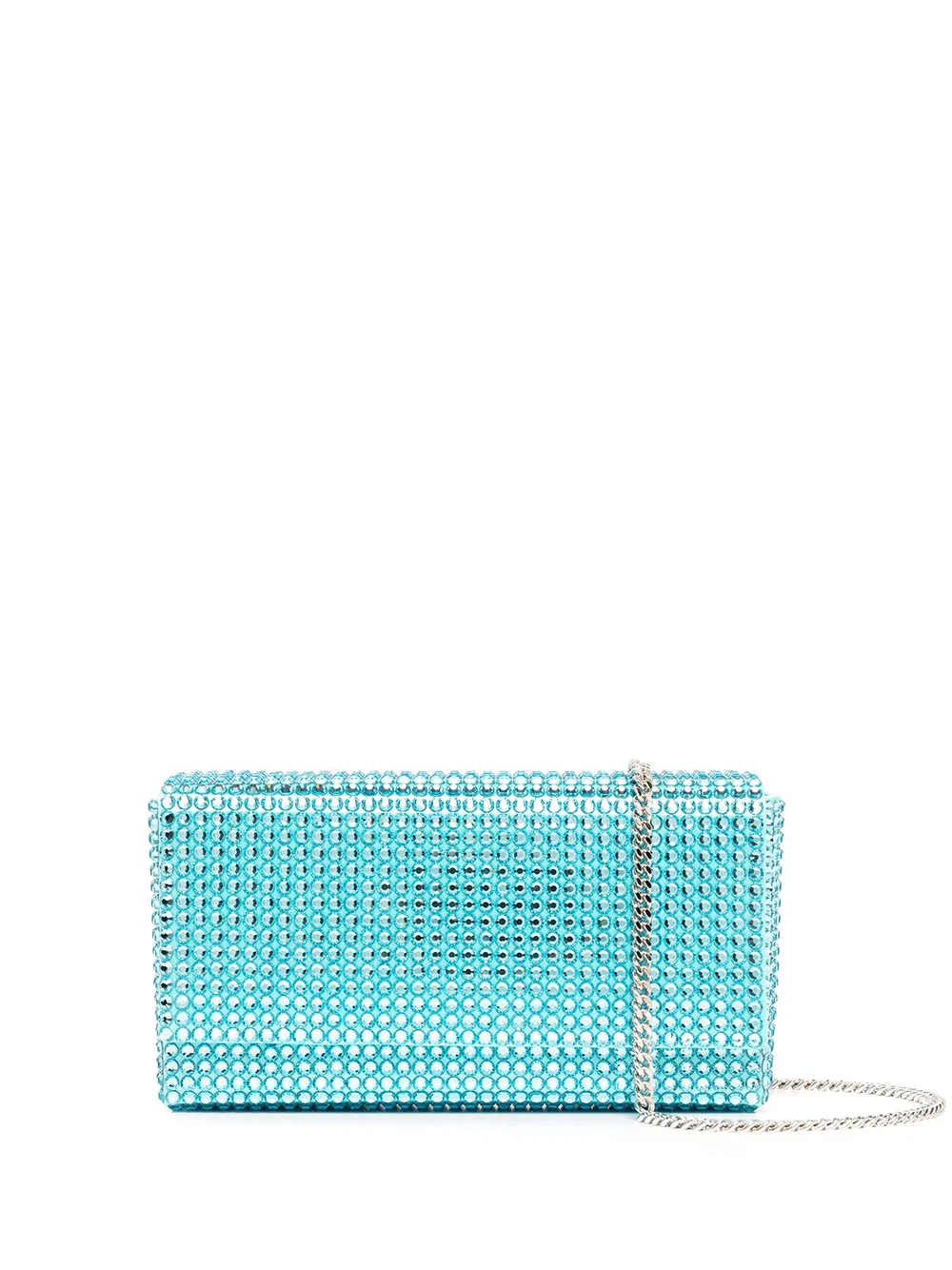 

Amina Muaddi Super Amina Paloma mini bag - Blue