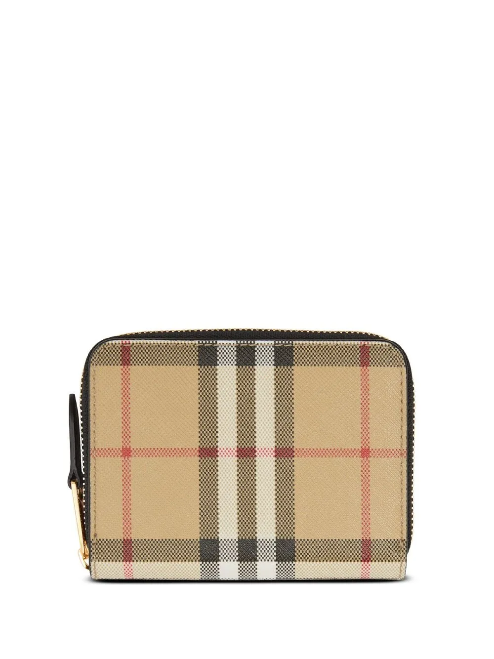 

Burberry Vintage Check zipped wallet - Neutrals