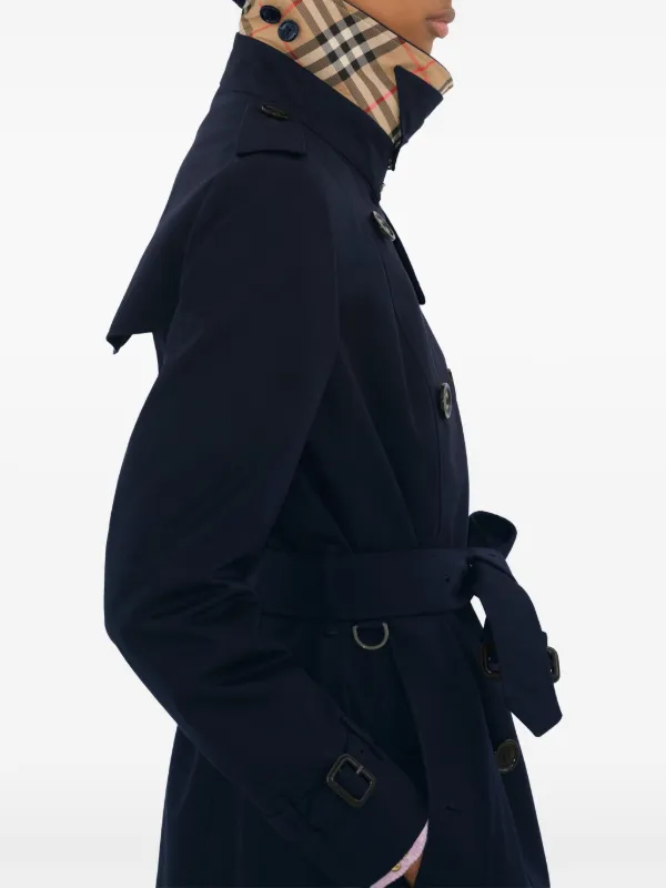 Burberry チェルシー ヘリテージ トレンチコート | ブルー | FARFETCH JP