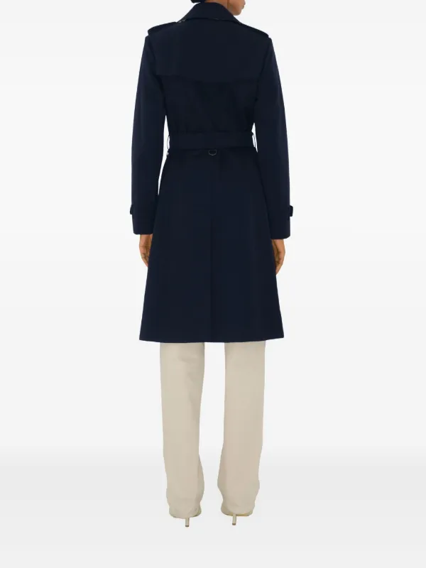 Burberry チェルシー ヘリテージ トレンチコート | ブルー | FARFETCH JP
