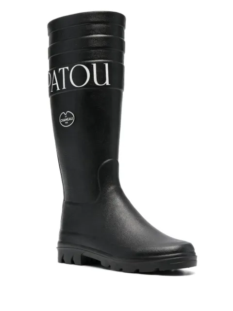 Patou x Le Chameau logo-print boots FO0090131999B - 1