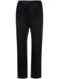 ETRO drawstring-waist tapered trousers - Black