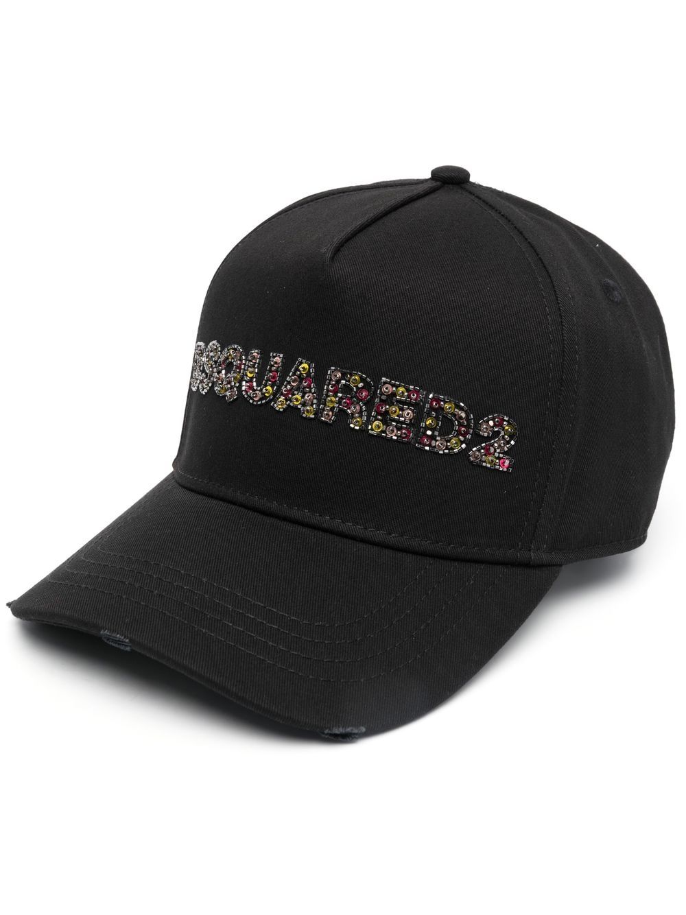 

Dsquared2 gorra con detalles de cristal - Negro