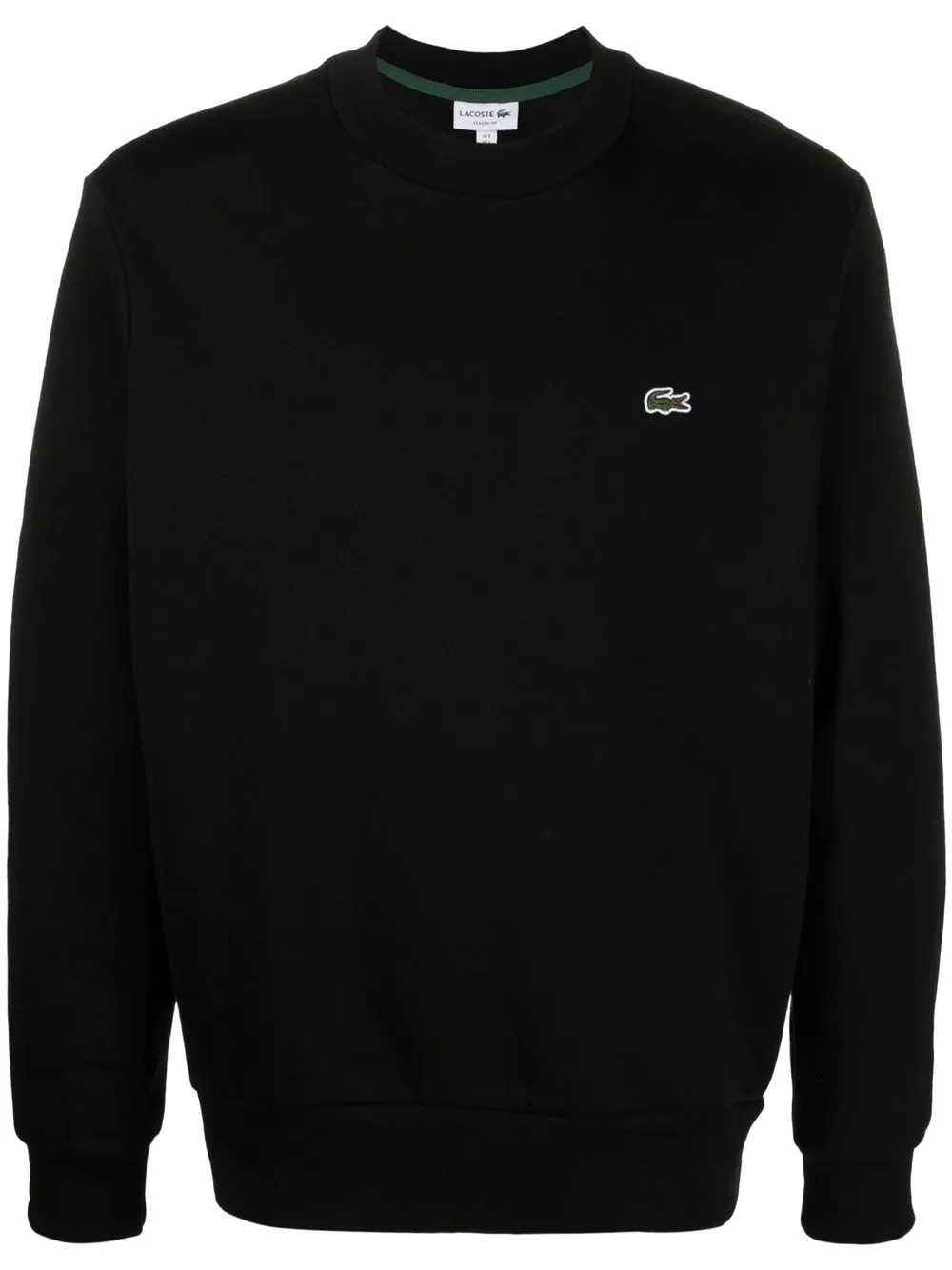 

Lacoste sudadera con parche del logo en el pecho - Negro
