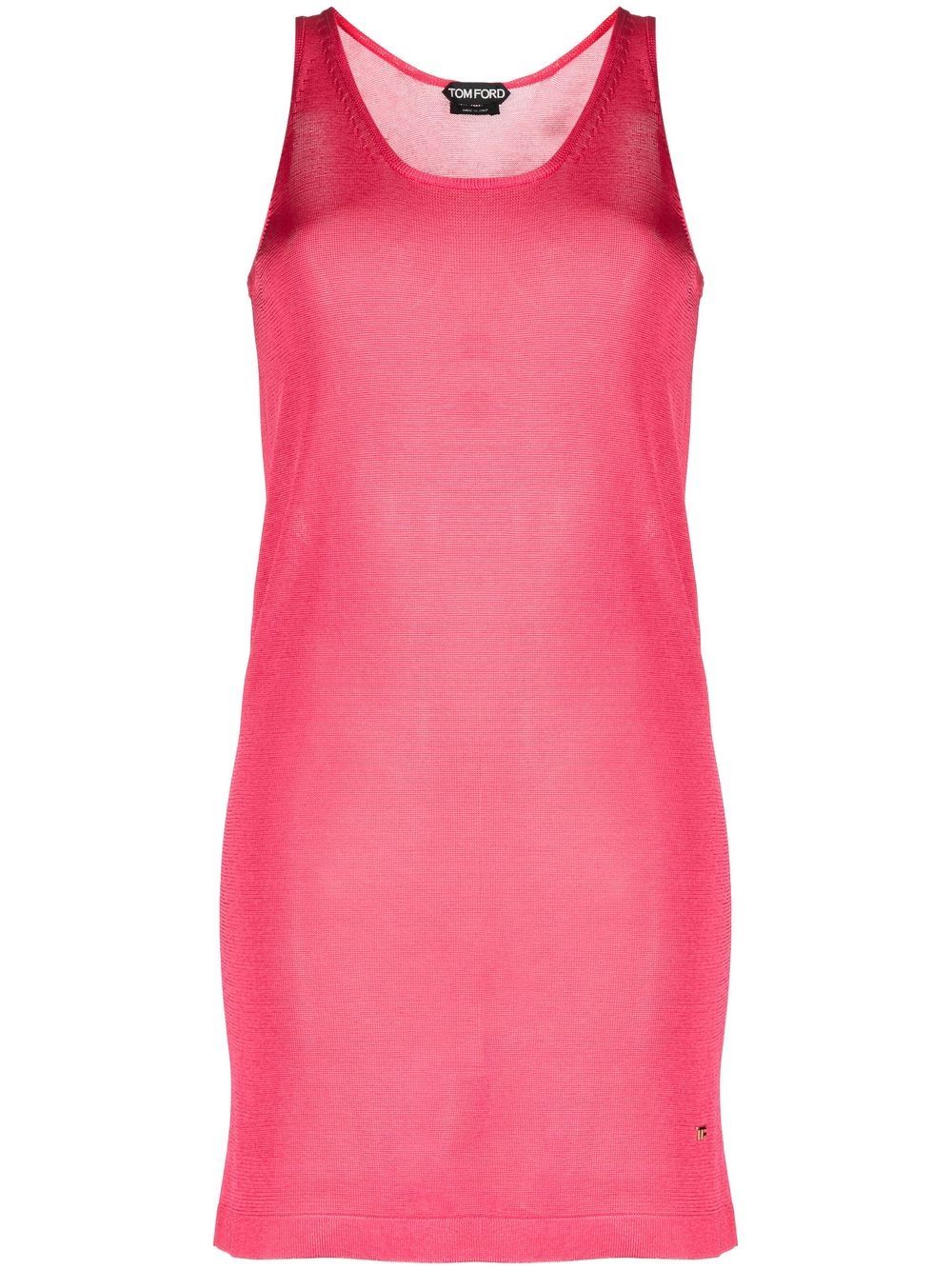 TOM FORD KNITTED SLEEVELESS DRESS 