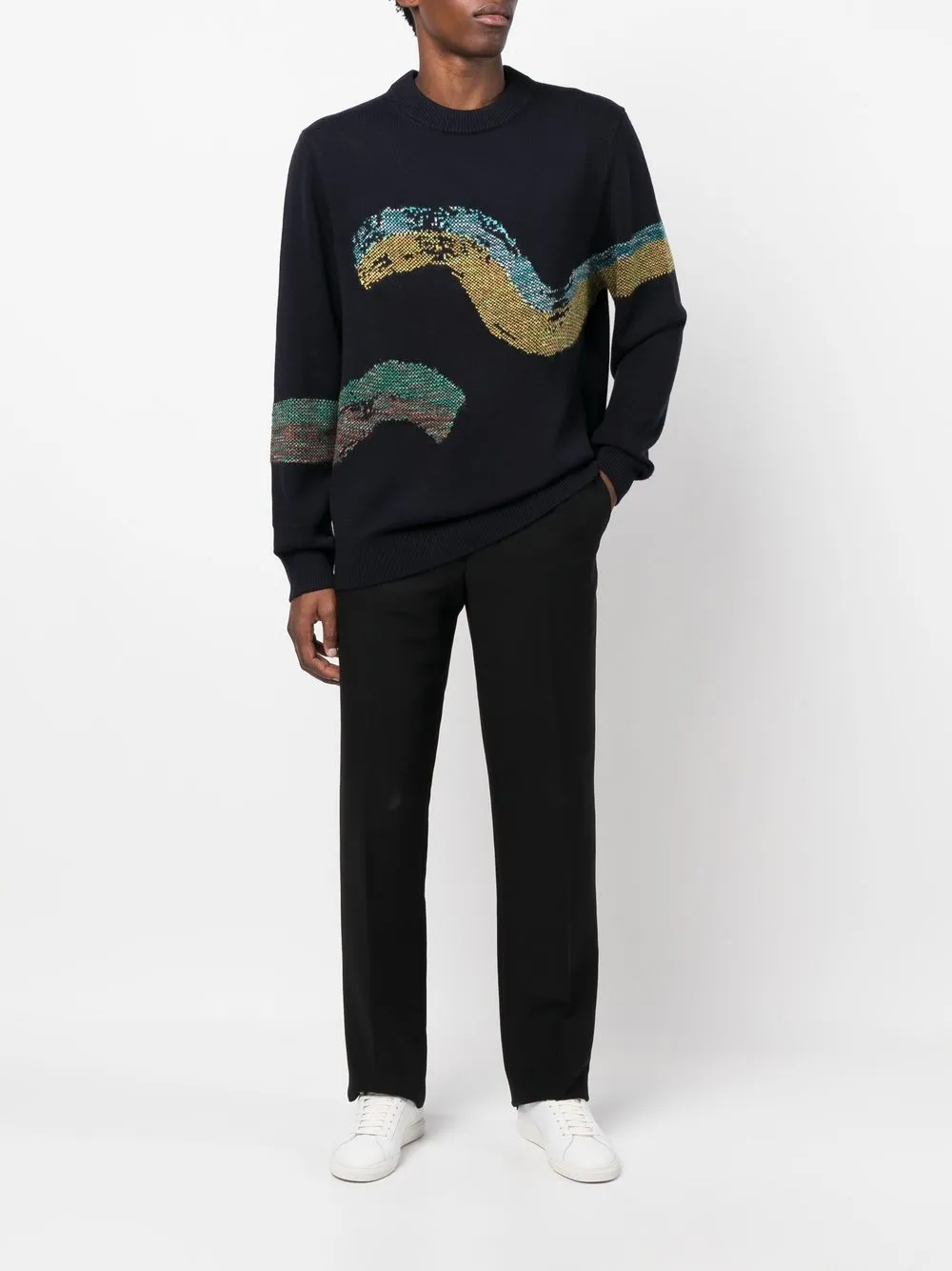 PS Paul Smith Mountain Road wool-blend Jumper - Farfetch