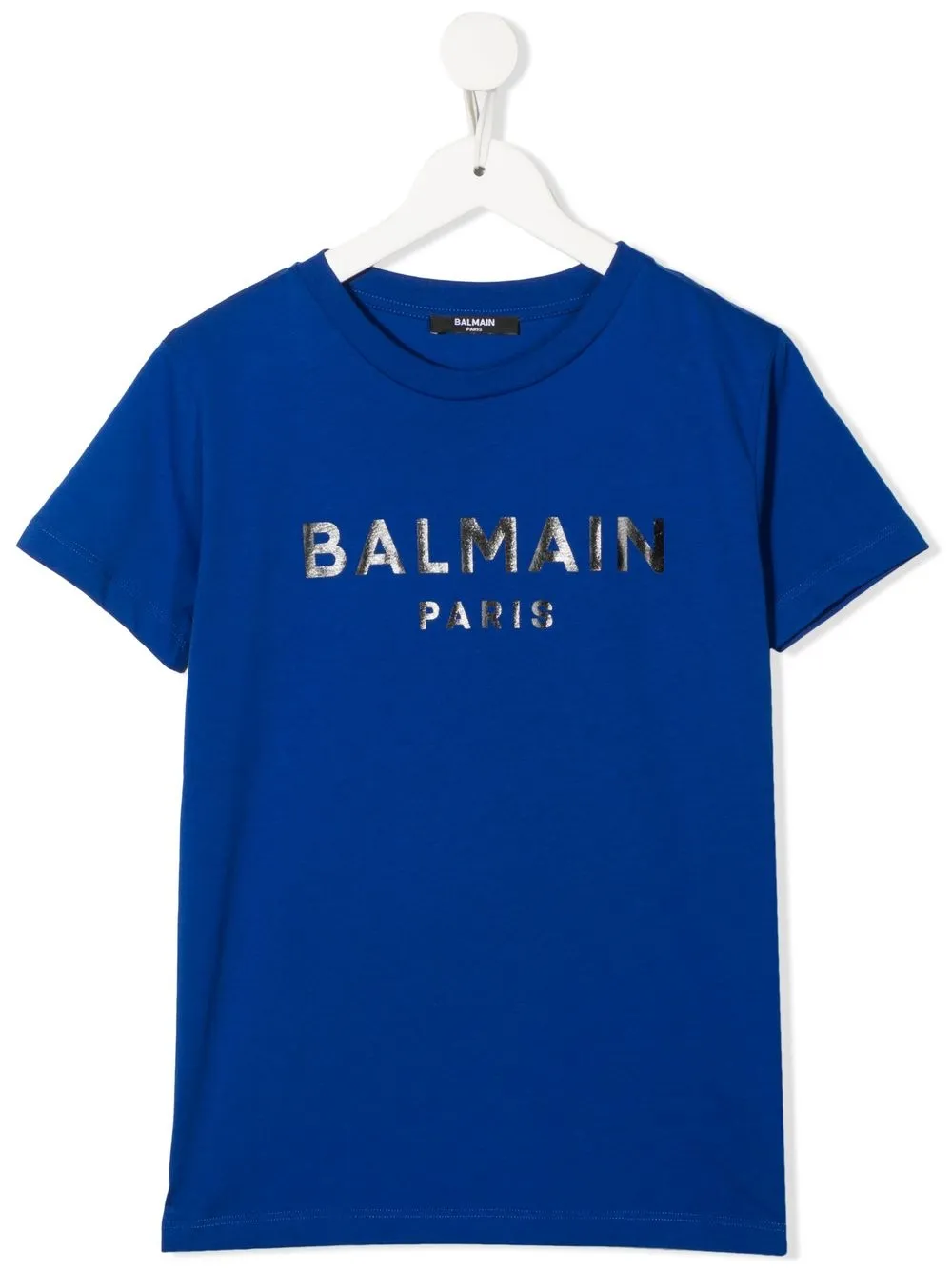 

Balmain Kids playera con logo estampado - Azul