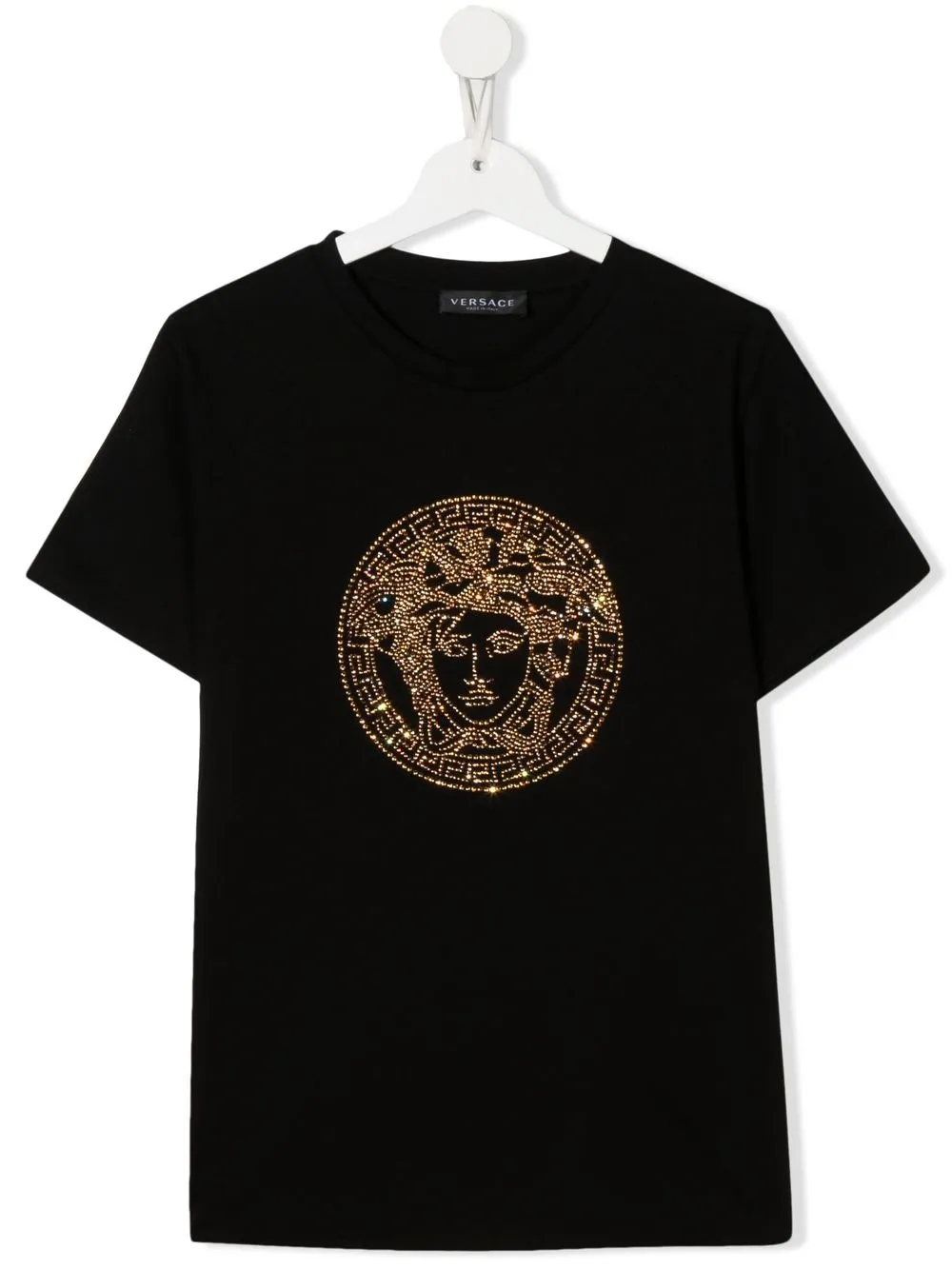 

Versace Kids playera con motivo Medusa - Negro