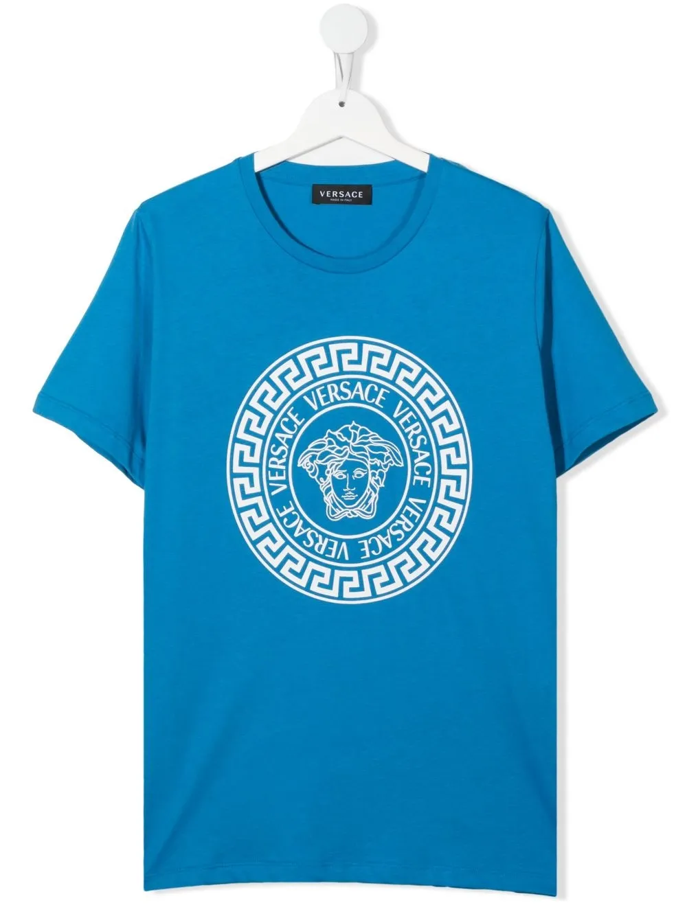 

Versace Kids playera con motivo Medusa - Azul