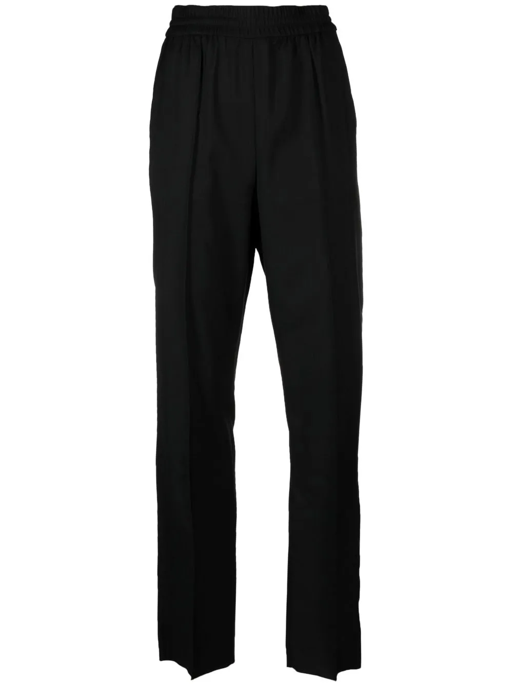 

Ferragamo pantalones de vestir con pretina elástica - Negro