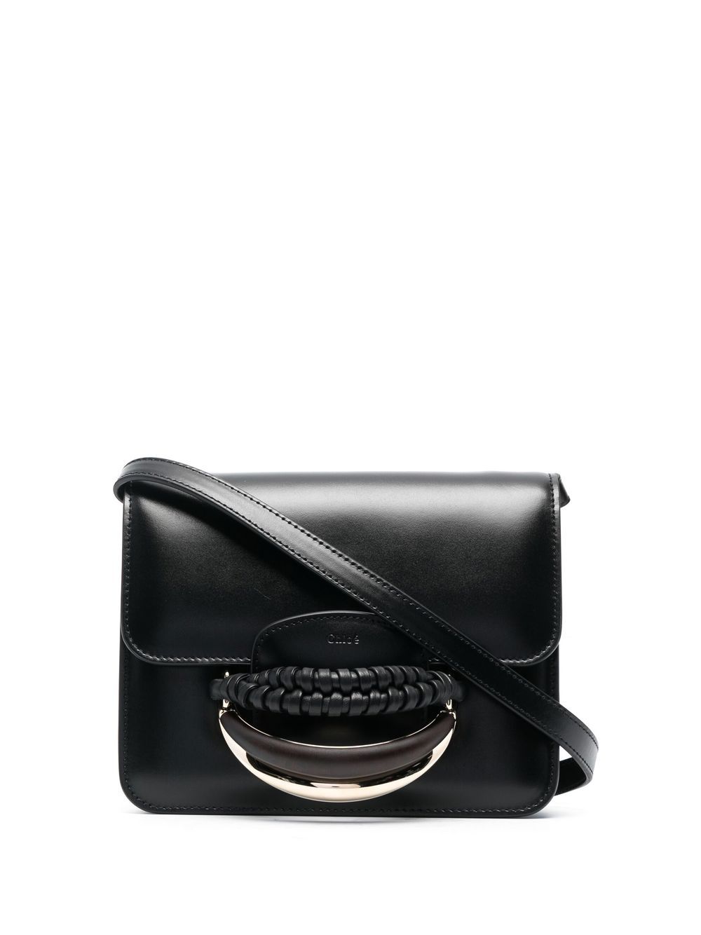 Chloé Kattie leather crossbody bag - Black