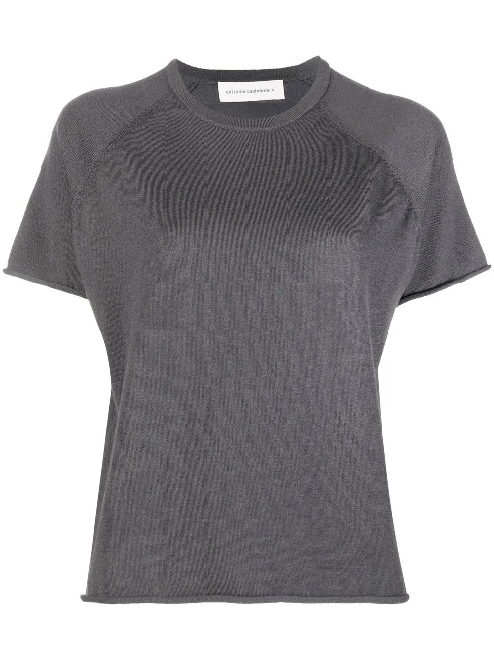 

extreme cashmere playera tejido fino - Gris