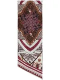 Ferragamo Nirvana-print silk bandeau scarf - Neutrals