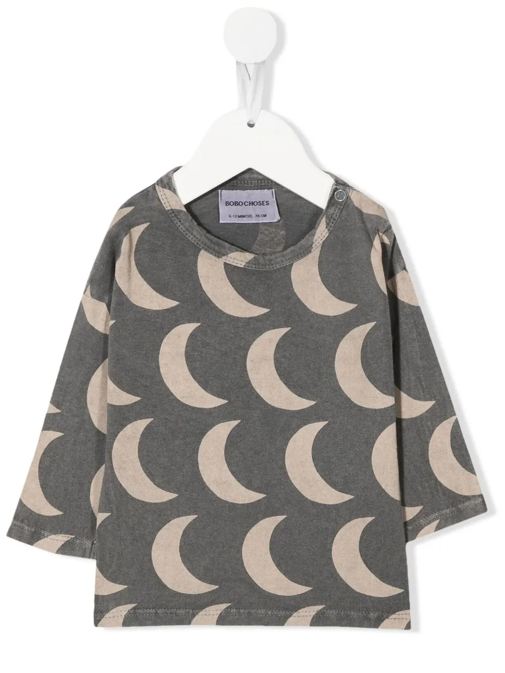 

Bobo Choses playera con motivo de luna creciente - Gris