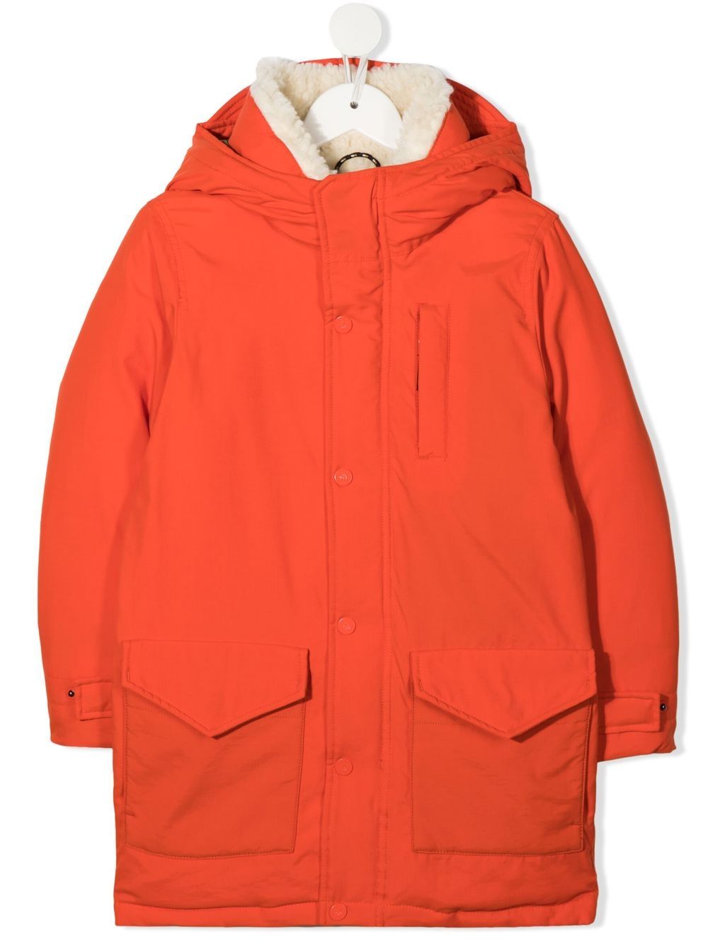 Scotch & Soda logo-patch Puffer Jacket - Farfetch